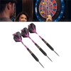 Dart Set Professional Steel Aluminum PET Knurling Grooves Design with