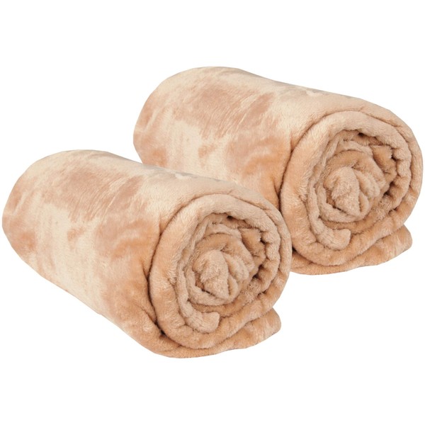 Bestgoodies Cuddly Blanket Pack of 2 Extra Soft High-Quality Microfibre