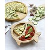bamboo bamboo Baby Plate, Children's Plate, Children's Tableware with Suction