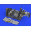 Eduard EDB648544 Brassin 1:48-P-38F Cockpit (Tamiya)