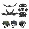 Helmet Dial Suspension System Chin Strap Helmet Padding Kit for