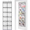 GOMAJI 12 Large Mesh Pockets Over The Door Shoe Organizer