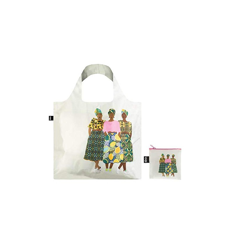 ローキー エコバッグ 折りたたみ アーティストコレクション セレステ ワラート グリズ バンド CW.GB