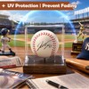 Paudao Baseball Display Case Full Size with UV Protection -