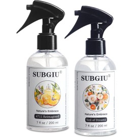 Room Natural Linen Spray and Fabric Spray, Aromatherapy (【7 Fl Oz】, Cologne + Encounter(2 Bottle))