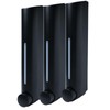 Shampoo Conditioner Dispenser - 3 Chamber 420ml x 3 Shower
