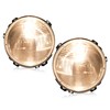 HECASA Pair Headlight w/Bulbs Compatible with Mack CV713 Truck Front