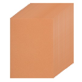 sourcing map 25 Sheet Orange Glitter Card Stock, 8"x11" A4 Shimmer Paper,250gsm One-Sided Cardstock for DIY Crafts, Scrapbooking, Party Decorations, Invitations