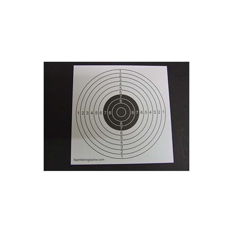 FFT 50 x 14cm 100gsm PAPER TARGETS AIR GUN RIFLE