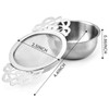 SULIVES 2-Pack Tea Strainers, Stainless Steel Fine Mesh with Drip