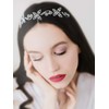 Alilang Silvery Tone Bridal Wedding Headpiece Zirconia Cubic Crystal Rhinestone