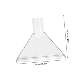 GRIRIW Vacuum Extractor Nozzle for Carpet Cleaning High Efficiency Water Suction Accessory Material Compatible with Various Vacuum Brands for Upholstery and Auto