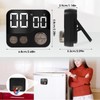 Timer Cucina Timer Digitale, Timer da Cucina Magnetico con Ampio