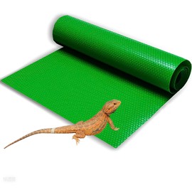 Helidrago Bearded Dragon Tank Accessories, Reptile Substrate Floor for Bearded Dragon Enclosure 4x2x2, Leopard Gecko Tank Liner Mat for 120 Gallon Reptile Tank, Green