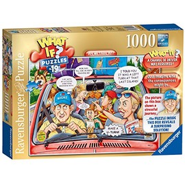 Ravensburger What If? No.19 - Are we there yet? 1000 Piece Jigsaw Puzzle for Adults & for Kids Age 12 and Up
