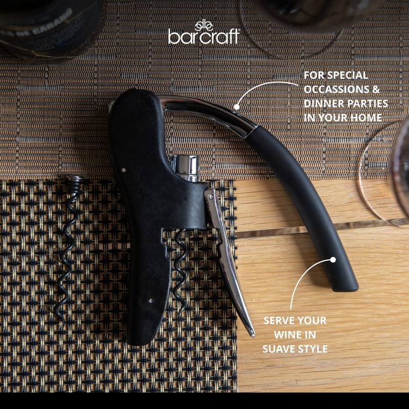 Kitchen Craft Bar Craft Lever-Arm Power Arc Corkscrew