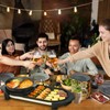 BOEASTER 2 in 1 Electric Smokeless Hot Pot with Grill,