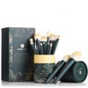 EIGSHOW Makeup Brushes 18pcs Professional Makeup Brush Travel Set with