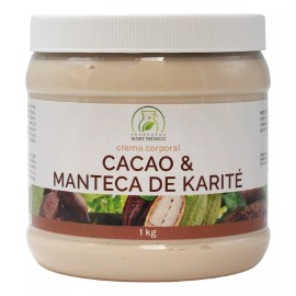 Productos Mart Mexico  Crema De Cacao Y Manteca De Karité Anti-arrugas (1 Litro)