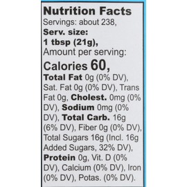 Wholesome Sweeteners Organic Blue Agave, 176oz , 1 Case