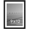 PEALSN 9x12 Picture Frame, Display Pictures 6 x 8 with