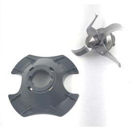 Stainless steel blades with rubber gasket compatible with THERMOMIX TM21 + cup base/blades