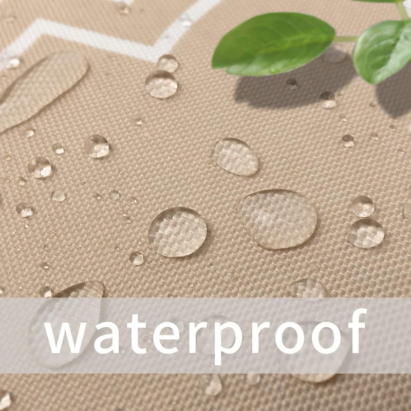 Excovip Tablecloth, Rectangle Water-Proof Table Cloths, 8-10 Seats, 60x102inches(150x259cm) Lantern