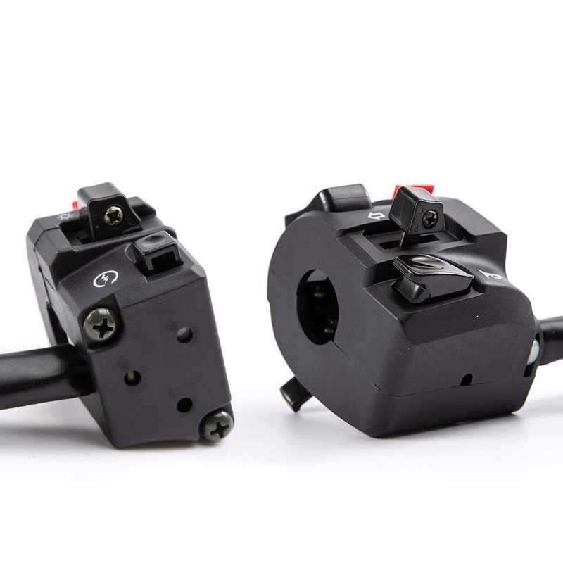 Universal Motorcycle Switch 7/8” 22mm Motorcycle Horn Button Blinker Fog