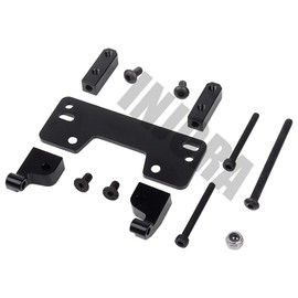 INJORA RC Servo Holder Servo Holder RC Servo Stand for 1:10 RC Crawler Car Axial SCX10 II 90046 AR44 Front Axle