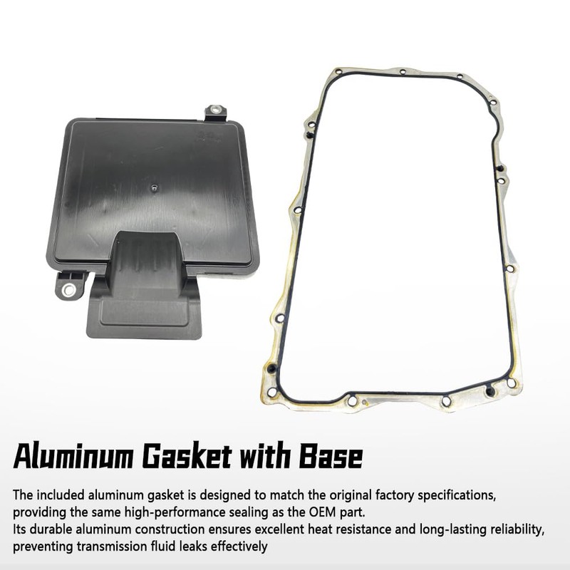 68417054AB 850RE Transmission Filter Oil Pan with Aluminum Gasket, Fit