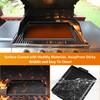 Universal Cast Iron Griddle 23" X 16",Pre-Seasoned Nonstick Coating Stovetop
