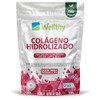 Wellthy Colágeno Hidrolizado Vitamina Magnesio Marino 360g Sabor Fresa Sugar