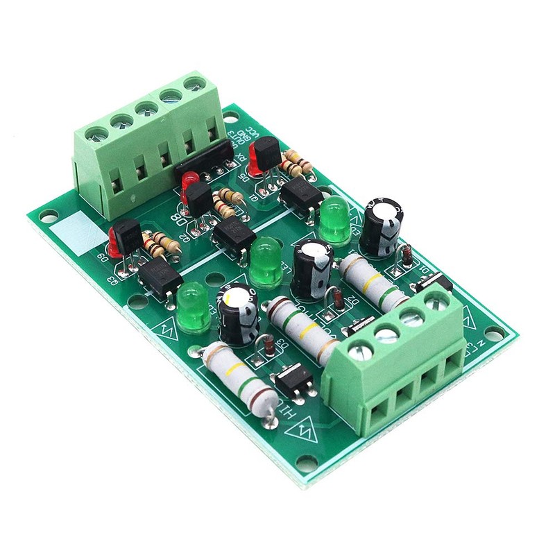 Fasizi 3-Channel Optocoupler Isolation Module, AC 220V Isolated Board Testing