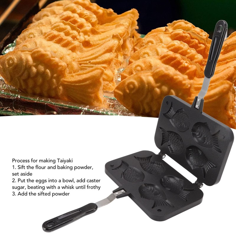 Molde para Gofres con Forma de Pez, Molde para Pasteles