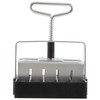 Sknrlko Handheld Seedling Soil Block Maker 20-Cell Steel Soil Blocking