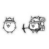 Nyanko Daishouten Original Sticker Set Gamatoto & Nyanko Team (Bottom