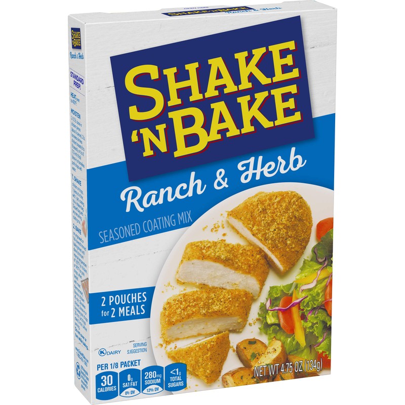 Shake 'N Bake Ranch & Herb Seasoned Coating Mix (4.75