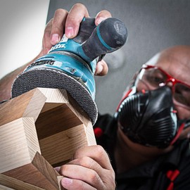 Trend Mesh 125mm Random Orbit 80 Grit Abrasive Sanding Discs, AB/125/80M, Pack of 5