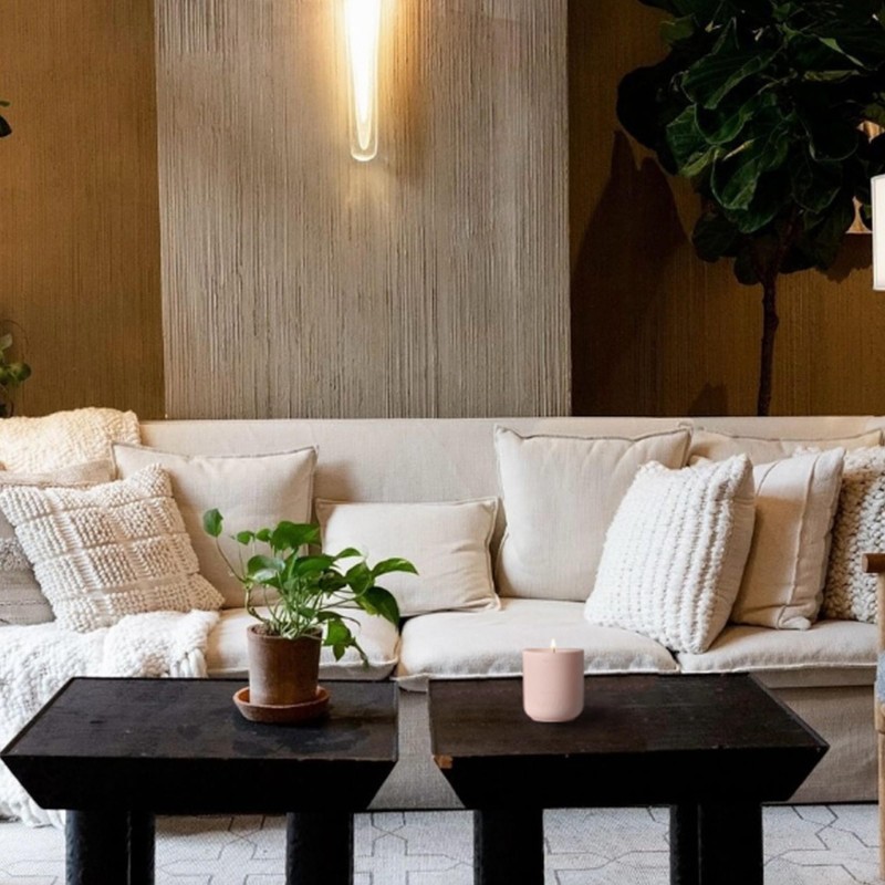 CAFTARI Luxury Aromatherapy Candle | Rose, Sandalwood & Violet Scented