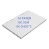A5 Paper 6 Hole Blank Refill Paper DIN A5 Refill