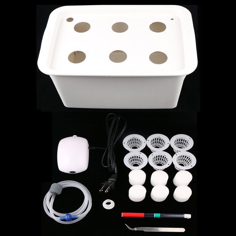 Aunifun Hydroponics Grower Kit DIY Self Watering Indoor Hydroponics Tools