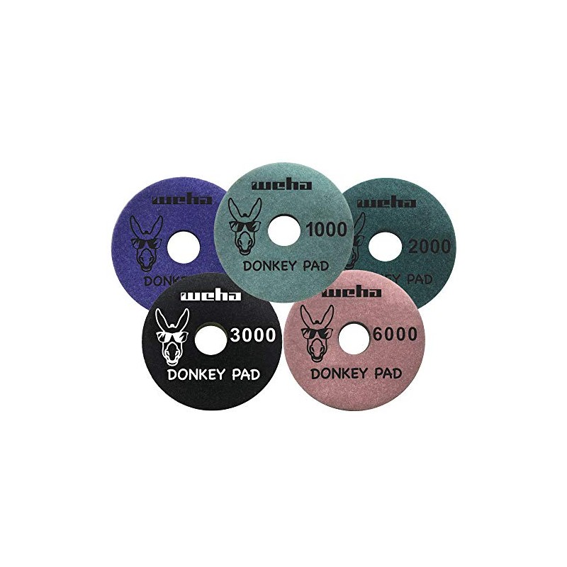 Weha 4 inch Donkey Quartz Face Polish Surface Polishing Pad