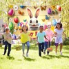 panemy Easter Banner, Happy Easter Banner for Easter Decoration, Easter