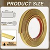 Murtenze 10 ft Peel and Stick Trim, Waterproof Molding Trim