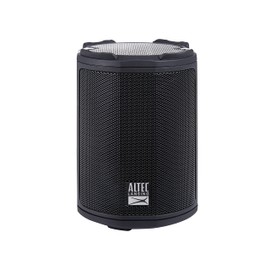 Altec Lansing - HydraMotion Wireless Bluetooth Speaker with 360 Degree Sound, Portable IP67 Waterproof for Outdoors, Shockproof, Snowproof, Everything Proof, 12 Hour Playtime (Black)