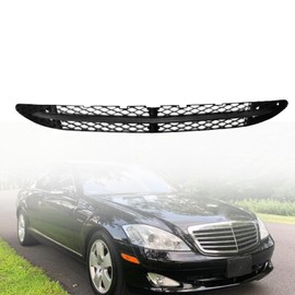 SecosAutoparts Lower Bumper Grille Front Compatible with Mercedes-Benz S600 S550 2007 2008 2009 Replace# 2218850523