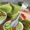 TiTo Titanium Spork 2-in-1 Ultralight Spoon Fork Harness for Outdoor