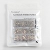 Beadsland Flatback Nail Rhinestones,Golden Shadow,Mixed 10 Sizes 8300PCS