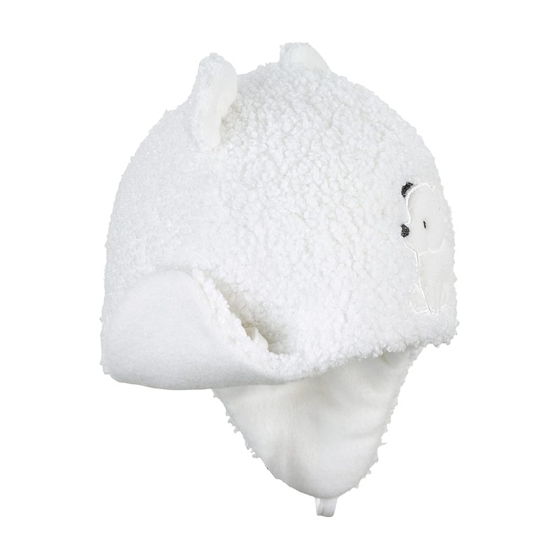 Sterntaler Baby Girl Hat Baby Inca Hat Polar Bear, beige
