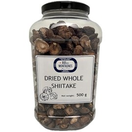 Roi des montagnes Dried Whole Shiitakes 500g